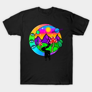 Life on the moon T-Shirt